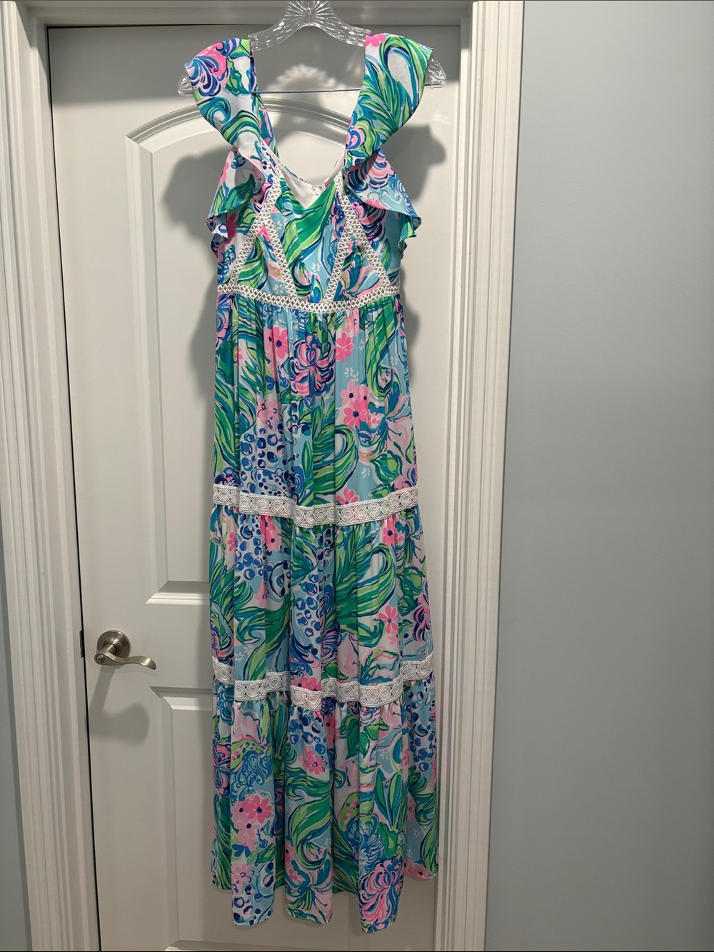 Lilly Pulitzer Blue Maxi Dress